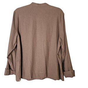 Appleseed's linen blend jacket, tan. 18P